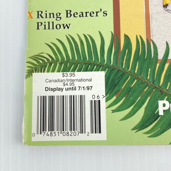 The Cross Stitcher Magazine June 1997 Large Print Charts Vintage Vol 14 No 2 - Picture 3 of 13